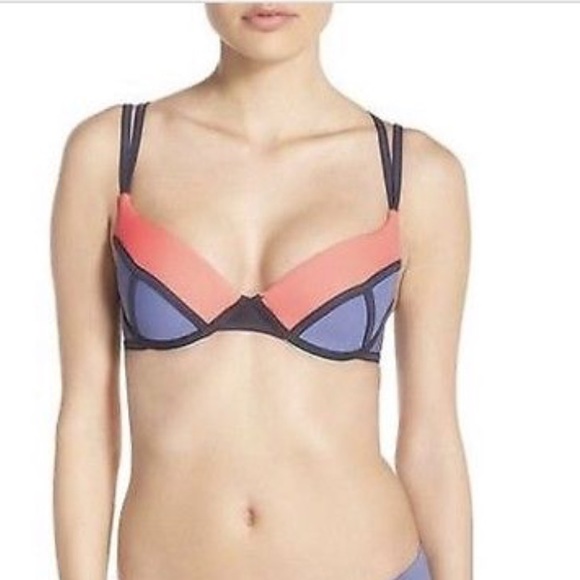 Maaji Rubik style corset tie back bikini top - Picture 1 of 5
